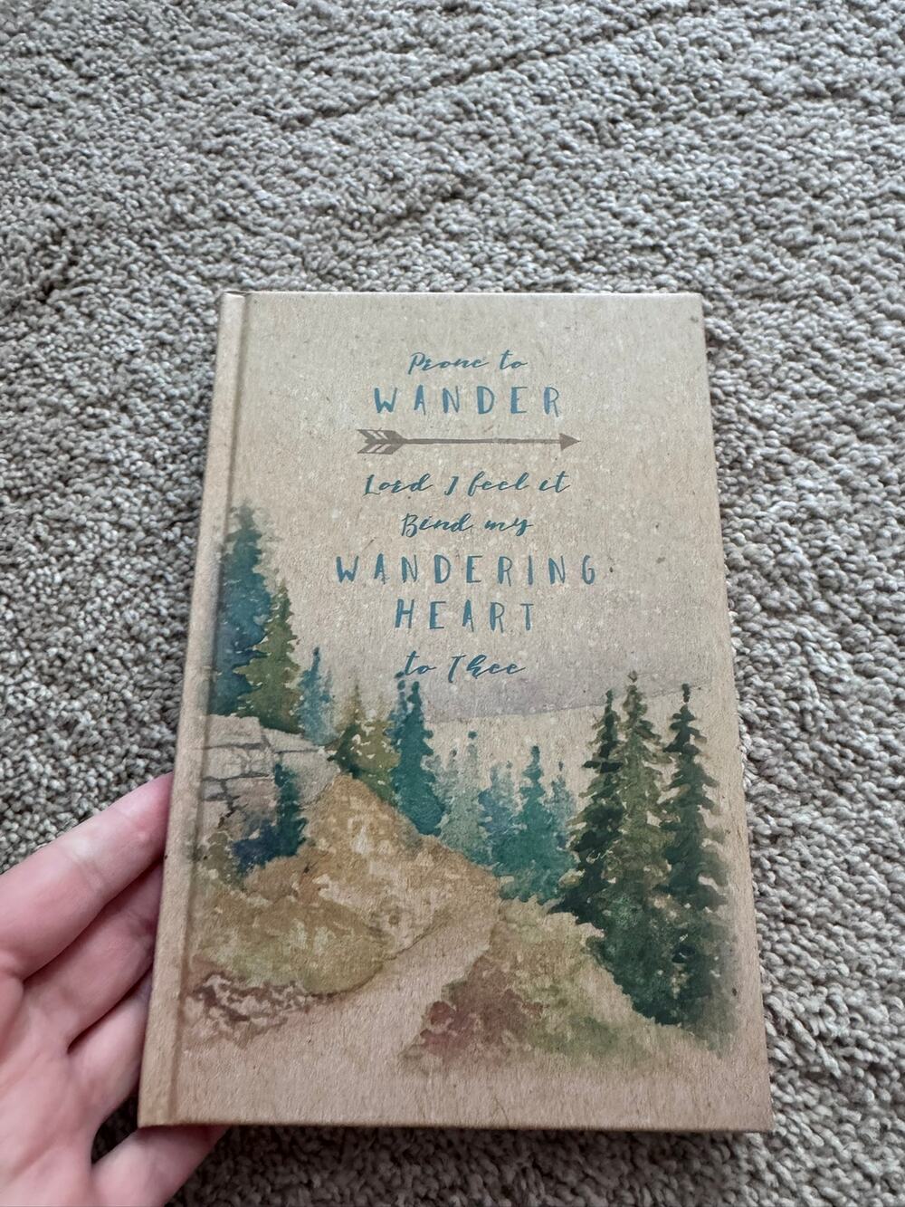 NEW Prone to Wander, Sermon Notes Journal From B&H Editorial Staff Hardcover